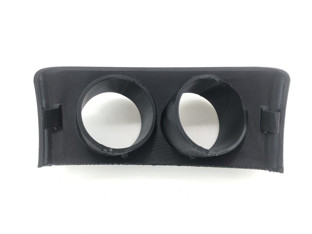 ホンダ ビート PP1 ゲージポッド 52mm 2連 追加メーターホルダー エアコン吹出口部