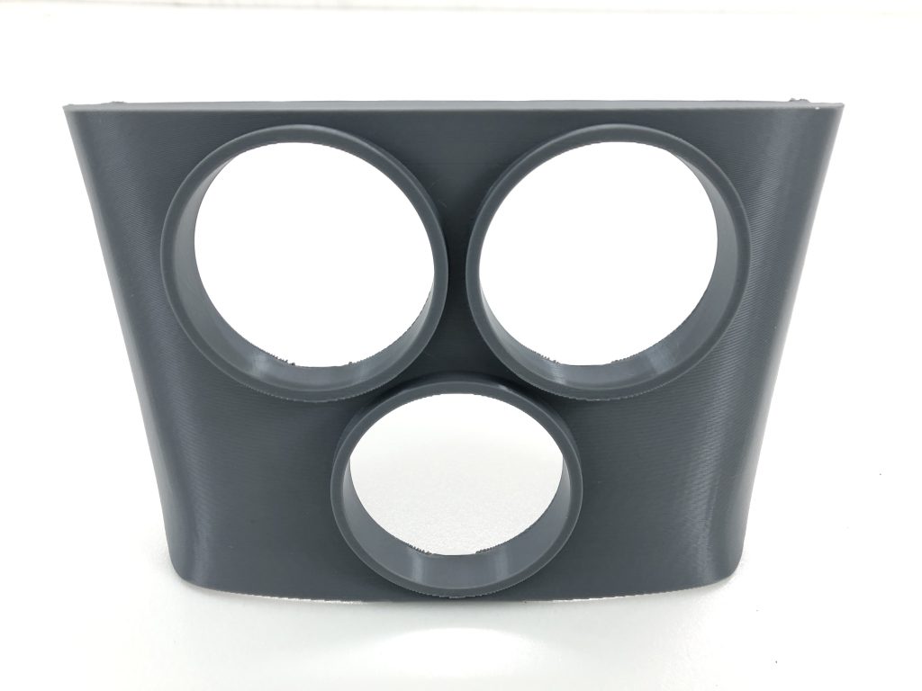 ホンダ ビート PP1 ゲージポッド 52mm 3連 追加メーターホルダー センター オーディオ レス パネル カバー トリム 