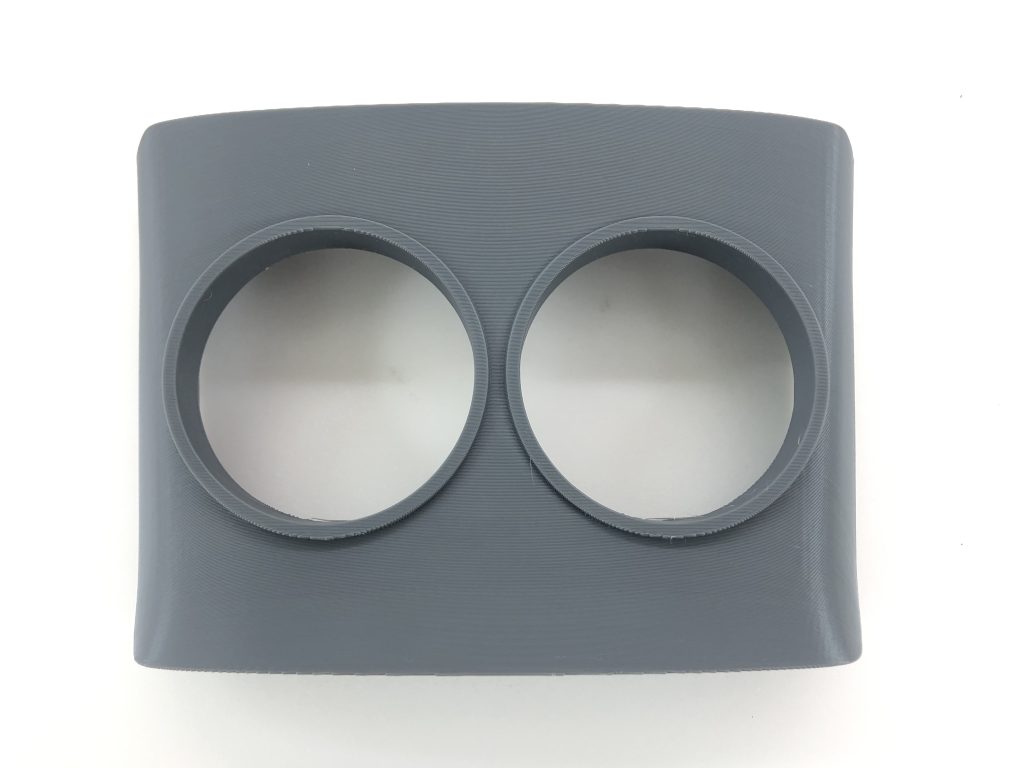 ホンダ ビート PP1 ゲージポッド 60mm 2連 追加メーターホルダー センター オーディオ レス パネル カバー トリム