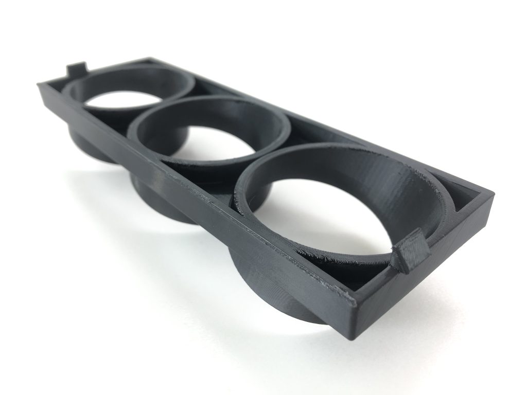 ホンダ トゥデイ JW3 ゲージポッド 52mm 3連 追加メーターホルダー センター オーディオ レス パネル