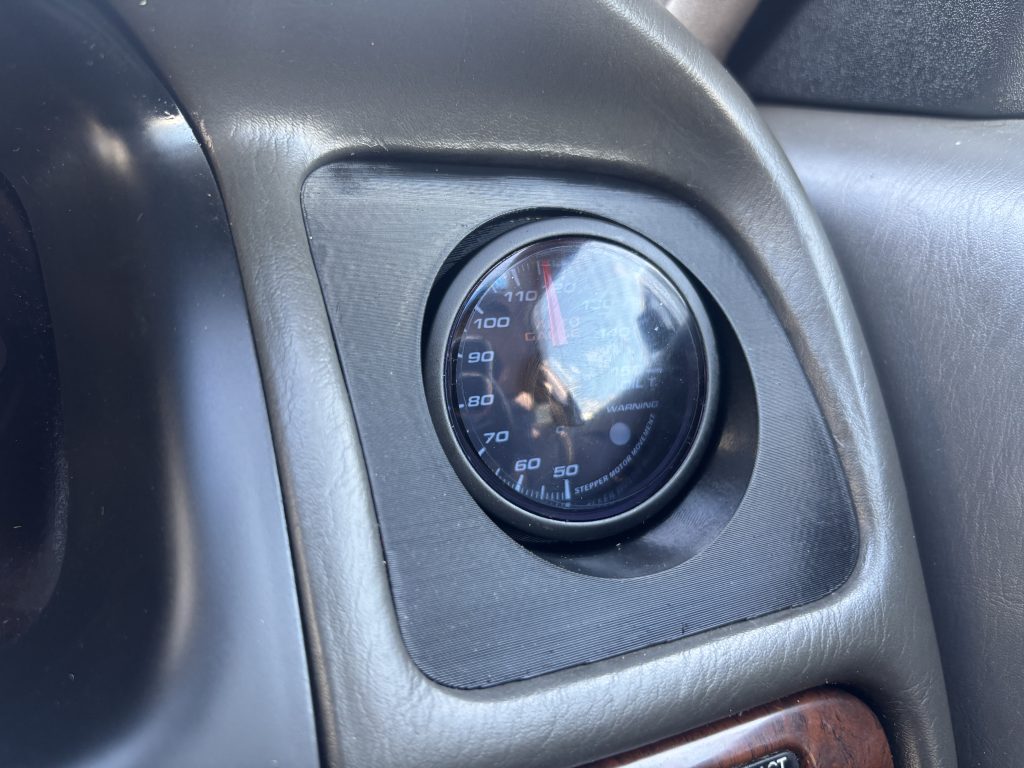 トヨタ クレスタ JZX100 ゲージポッド 52mm 1連 追加メーターホルダー エアコン吹出口部 右側