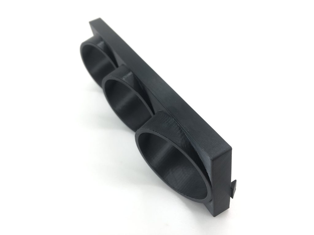 ホンダ トゥデイ JW3 ゲージポッド 52mm 3連 追加メーターホルダー センター オーディオ レス パネル