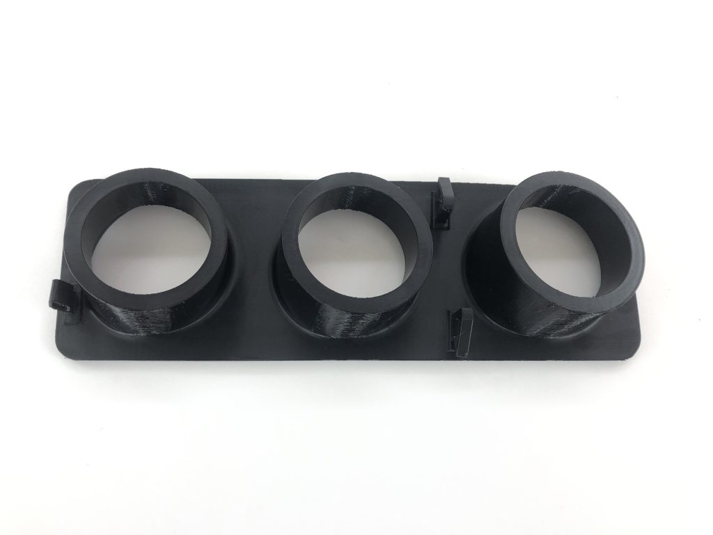 トヨタ マークⅡ JZX100 ゲージポッド 52mm 3連 追加メーターホルダー エアコン吹出口部