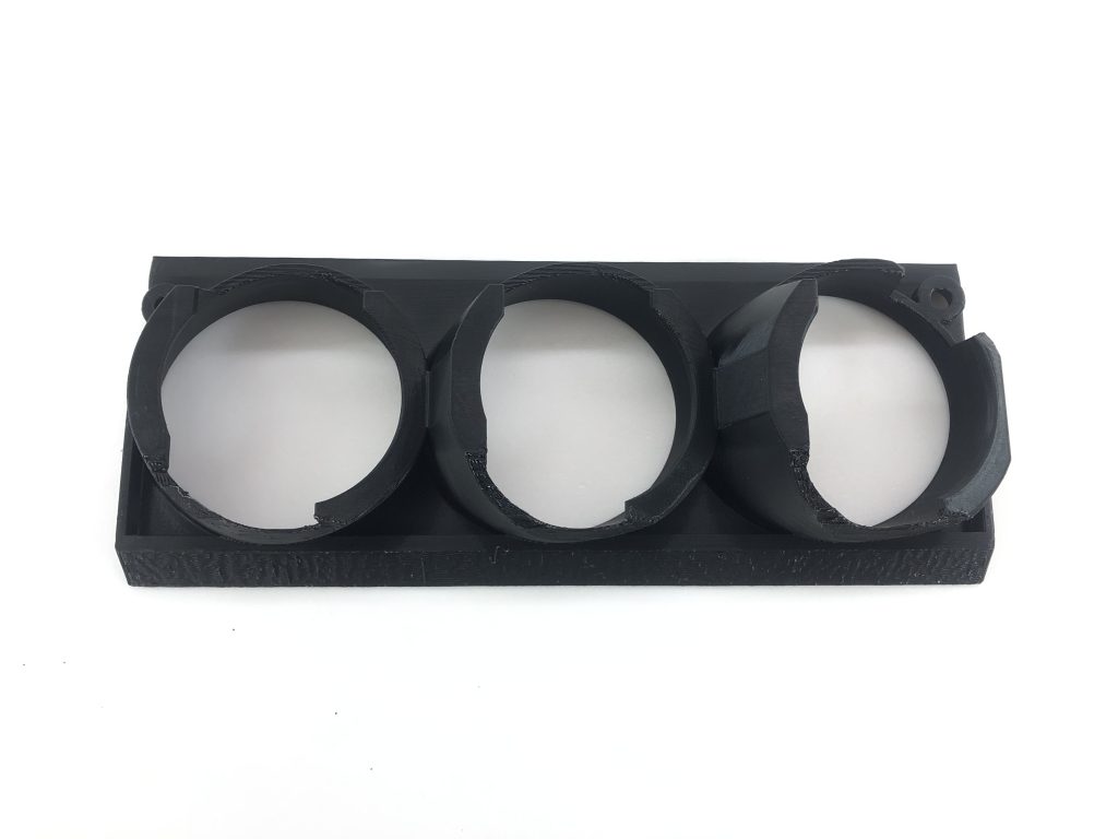 ホンダ トゥデイ JW3 グローブボックス ゲージポッド 60mm 3連 追加メーターホルダー パネル カバー JW4 JA2 JA3