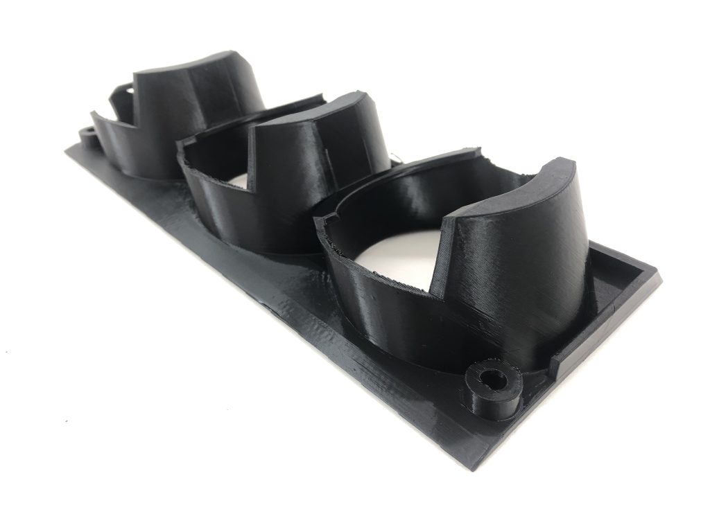 ホンダ トゥデイ JW3 グローブボックス ゲージポッド 60mm 3連 追加メーターホルダー パネル カバー JW4 JA2 JA3