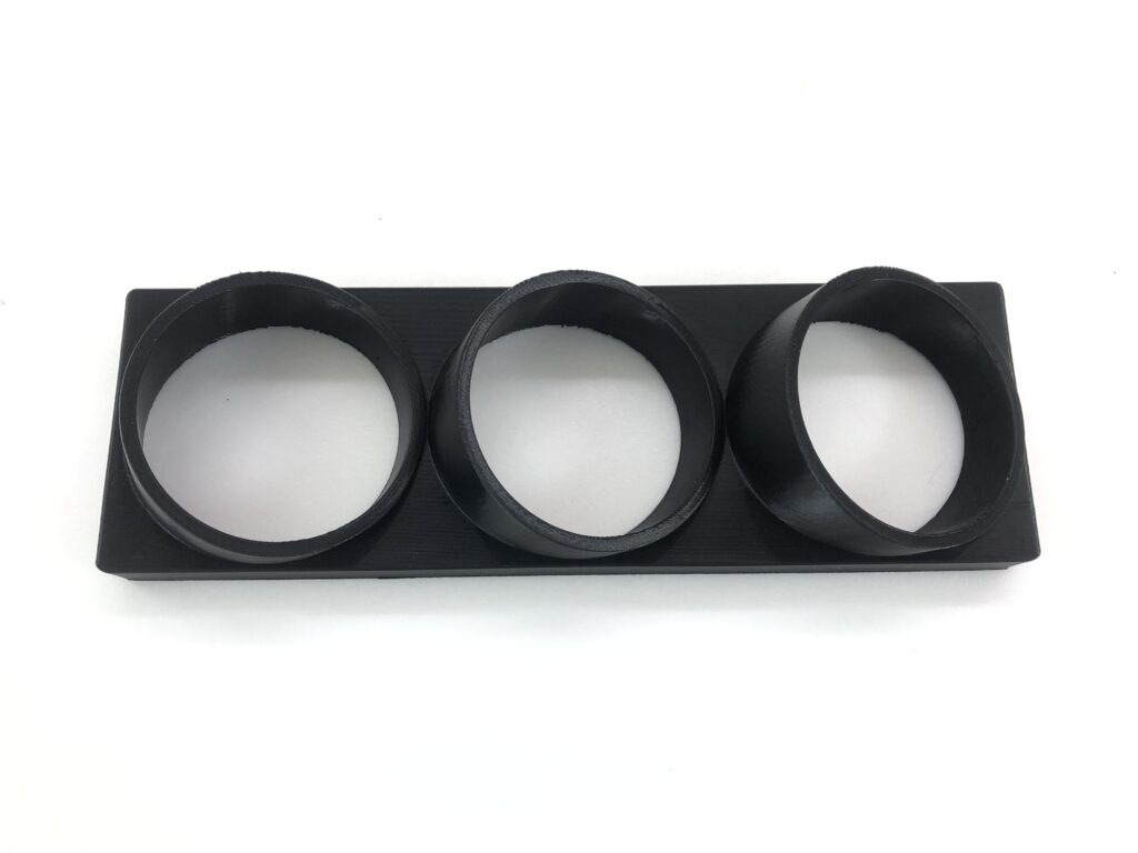 ホンダ トゥデイ JA4 ゲージポッド 52mm 3連 追加メーターホルダー センター オーディオ レス パネル