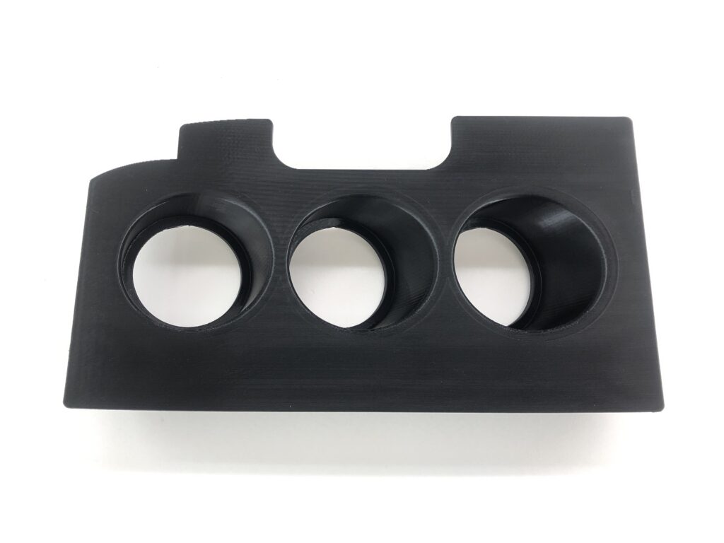 ホンダ トゥデイ JA4 グローブボックス ゲージポッド 52mm 3連 追加メーターホルダー パネル カバー JA5